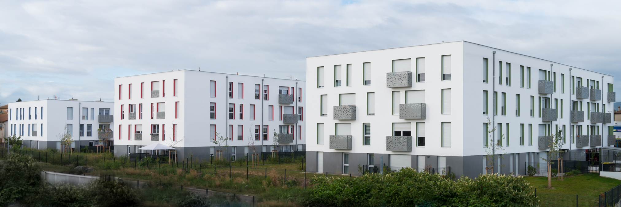 Construction de logements collectifs Les Chênes - Florence Gardenal Architect